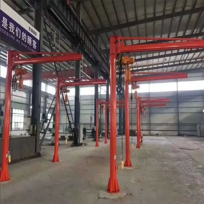 7.5 Ton Free Standing Jib Crane - Reinforced Column for Intensive Use
