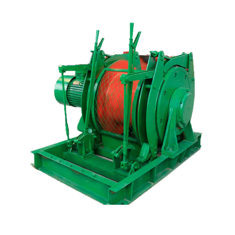 2T Compact Hydraulic Winch for Construction, Oilfield, and Utility Work