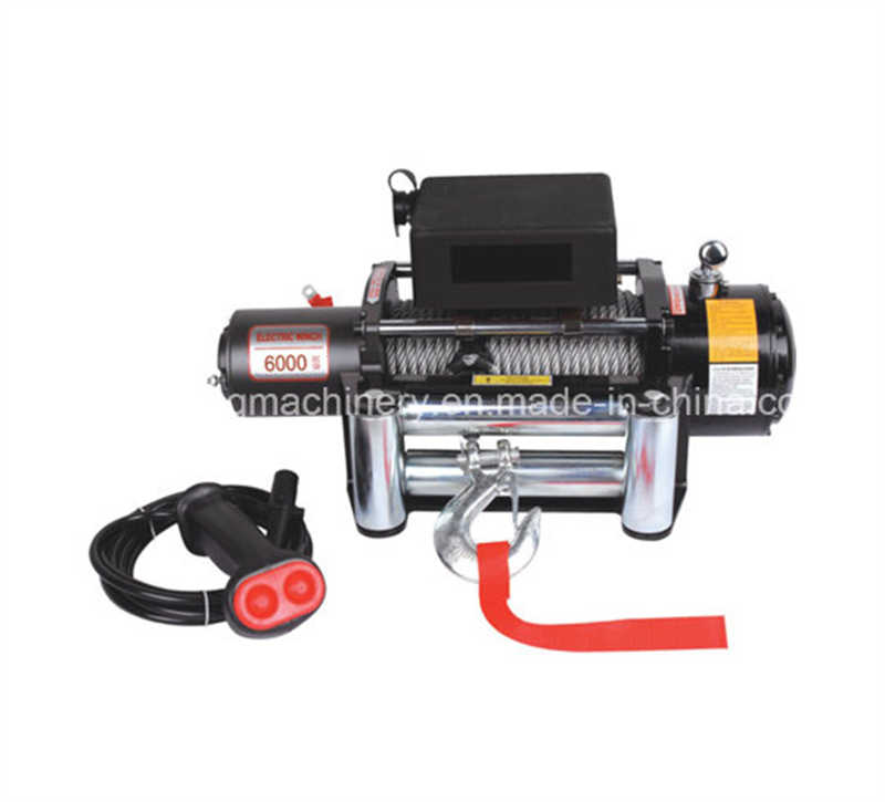 3500lbs Waterproof Electric Winch for Truck, Trailer & Marine Use