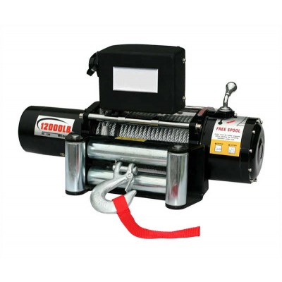 6000lbs High-Power Electric Winch for Truck, Jeep & Trailer Recovery