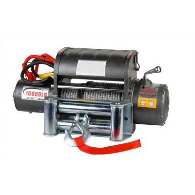 6500lbs Rugged Electric Winch for Off-Roading, Towing & Construction