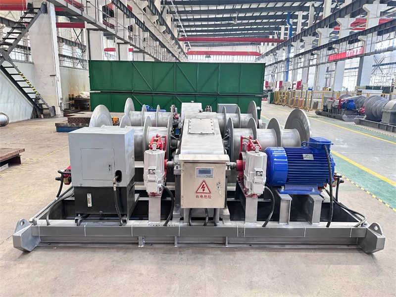 5T-100T Slow-Speed Industrial Winch for High-Precision Load Positioning