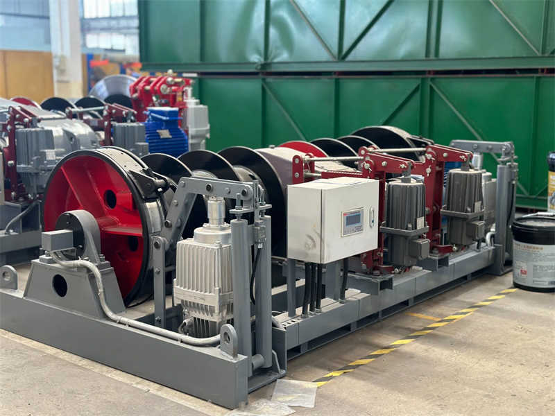 10T-300T JM Series Electric Hydraulic Winch for Harsh Industrial Environments
