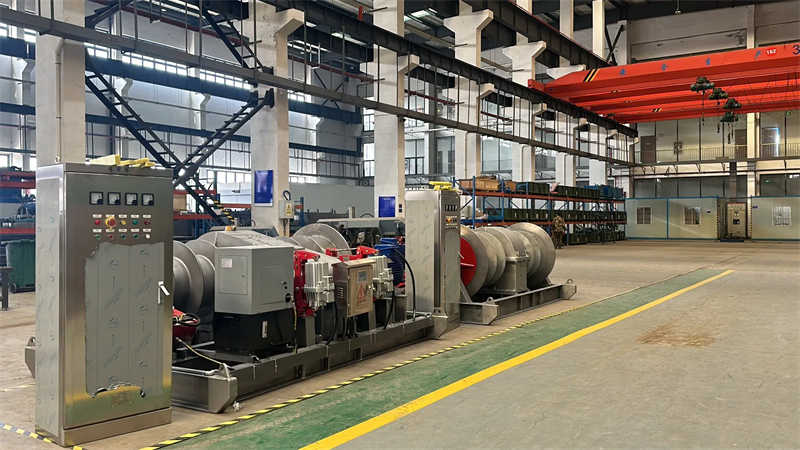 20T Furnace Maintenance Winch with Remote Control & Overload Protection