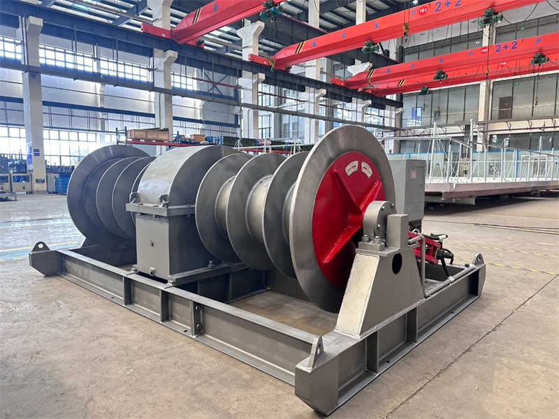 100T Heavy-Load Electric Winch for Offshore, Shipyard & Rigging Operations