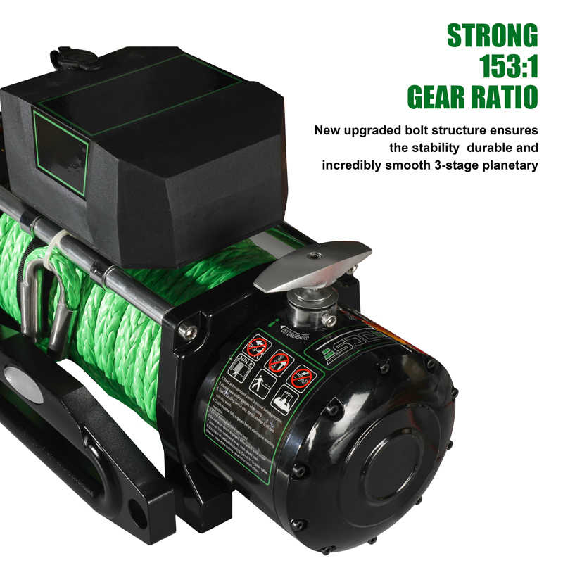 13,500lb High-Power 12V Electric Winch for 4X4, Jeep & SUV Recovery