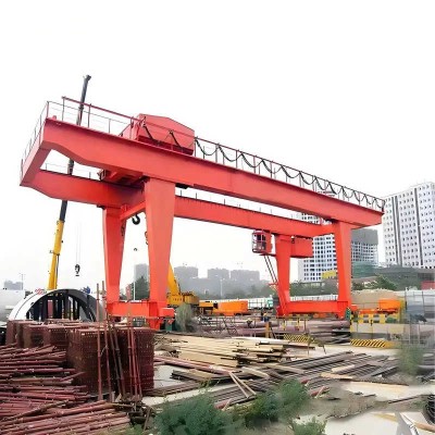 5-75/20t Double Girder Gantry Crane with Hook Ideal for Heavy Industrial Lifting