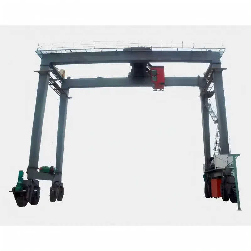 Outdoor Weather-Resistant Double Girder Gantry Crane Anti-Corrosion Coating