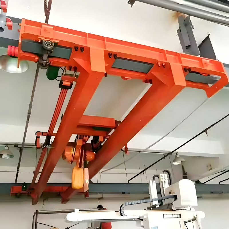 Customizable QD Type Double Girder Overhead Crane 5-50T Capacity Available