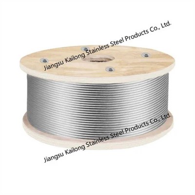 6 X 36 (SW) + Iwrc Stainless Steel Wire Rope with Steel Wire Rope 4.0 mm