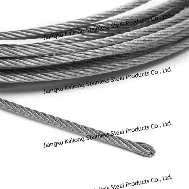 6 X 36 (SW) + Iwrc Stainless Steel Wire Rope with Steel Wire Rope 11.0mm