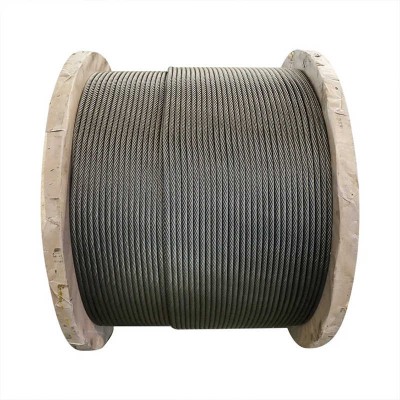 Bright or Galvanized Four Sector Strand Steel Wire Ropes for Harbor and Cranes