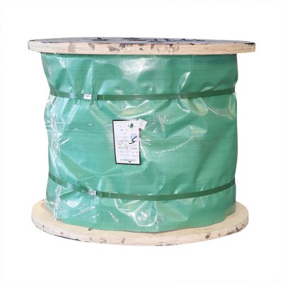 Bright or Galvanized Four Sector Strand Steel Wire Ropes for Harbor and Cranes