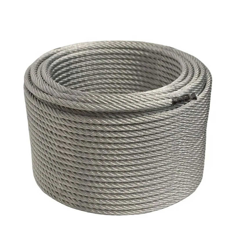 Bright or Galvanized Paralell Steel Wire Ropes for Swivel