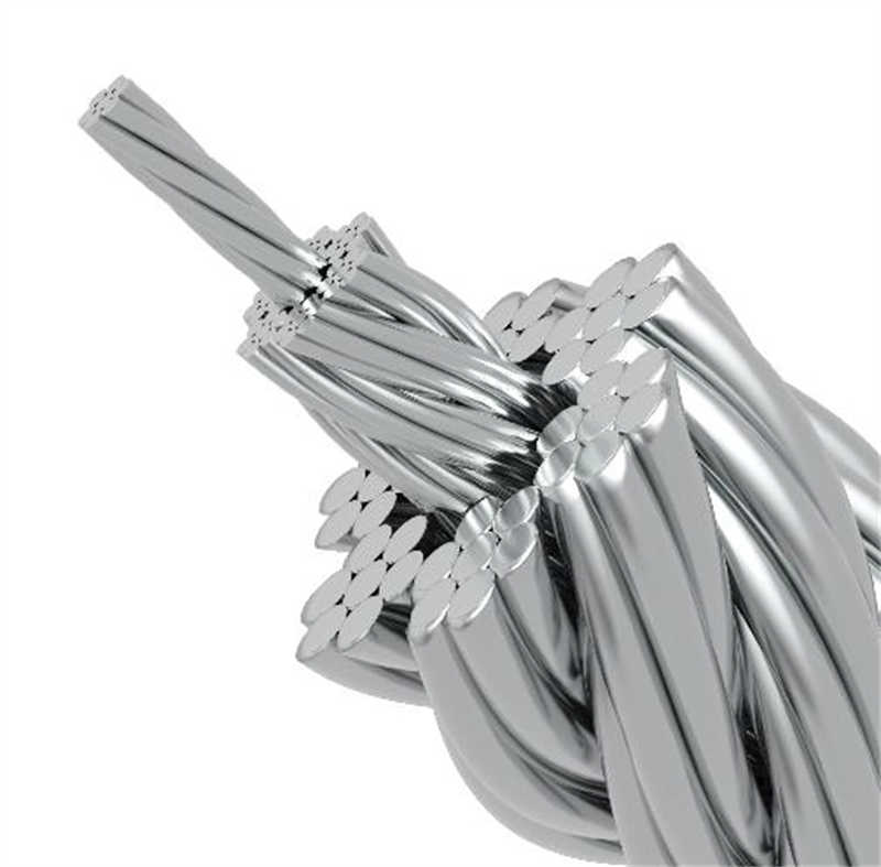 Bright or Galvanized Paralell Lay Steel Wire Rope 34X7FC for Port, Crane