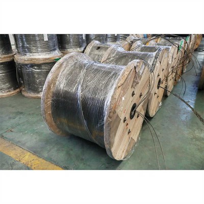 Bright or Galvanized Paralell Lay Steel Wire Rope for Harbor and Cranes Lifting