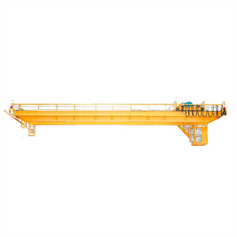 Double Girder Bridge Crane with Hoist – High Precision for Production Lines