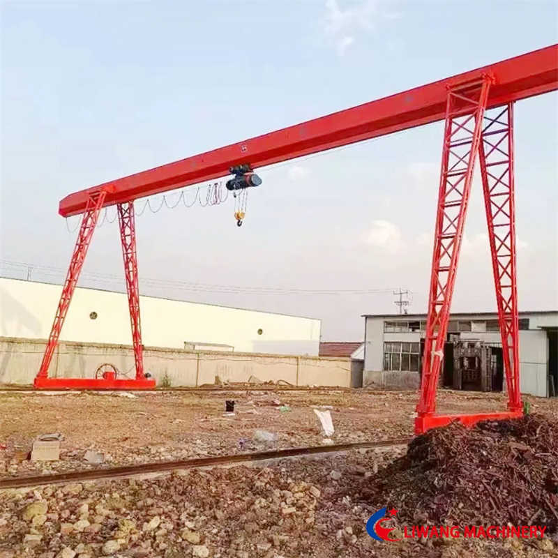 10 Ton Single Girder Electric Gantry Crane – Warehouse & Logistics Use