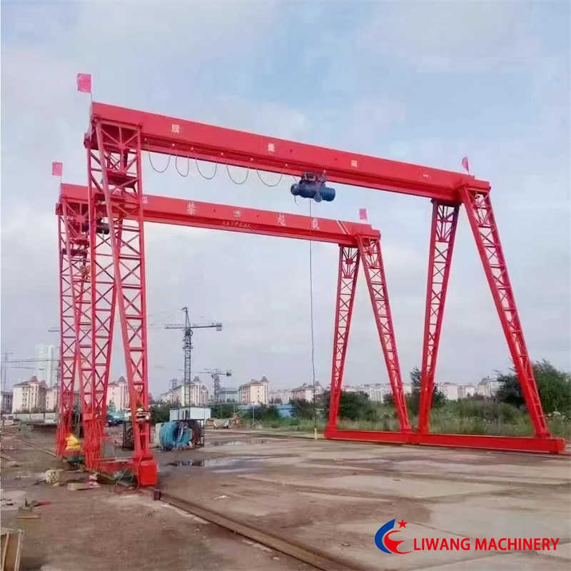10 Ton Single Girder Electric Gantry Crane – Warehouse & Logistics Use