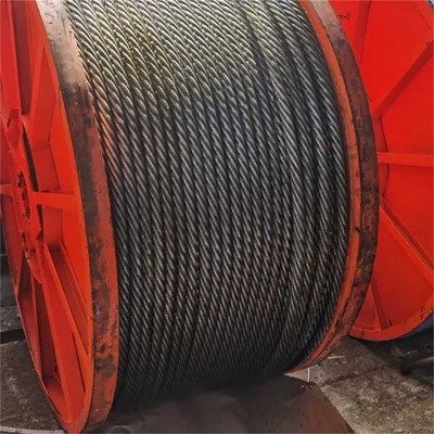 4V39+5FC 14mm Steel Wire Rope for Marine Engineering Ship Crane Wire Rope