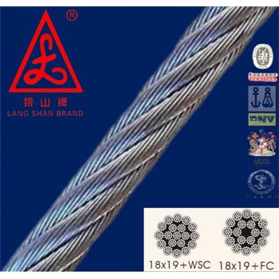 4V39+5FC 14mm Steel Wire Rope for Marine Engineering Ship Crane Wire Rope