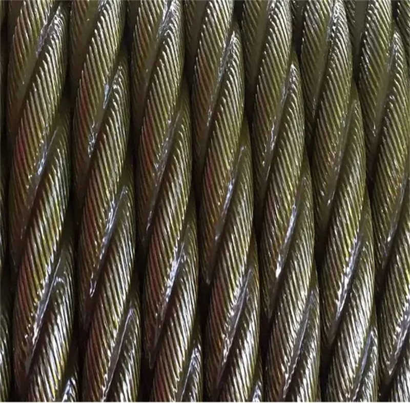 28mm Eips Line Contacted Steel Wire Rope for Container Quayside Crane Cable