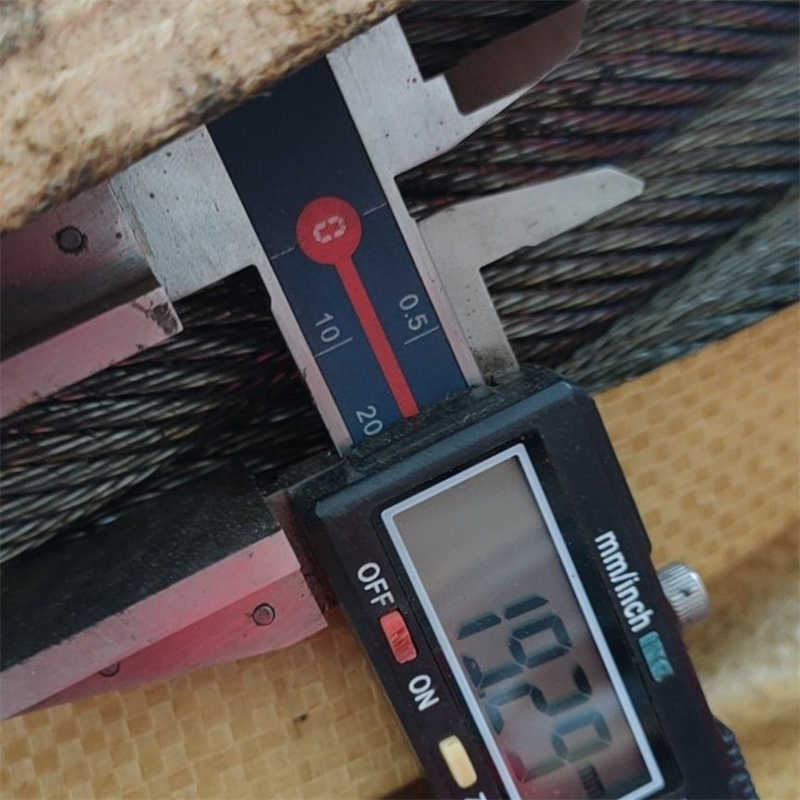 Crane Wire Ropes 1 3/4" 18X7+Iws, Rotating Resistant Steel Ropes