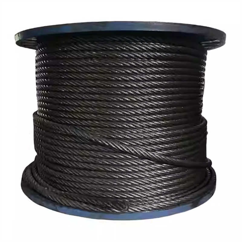 Safety Factor Custom 6-52mm Diameter Hemp Core Multiple-Strand Wire Rope