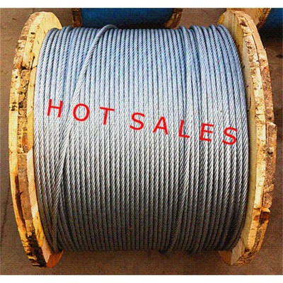 Galvanized 6X36ws+FC Diameter 6-80mm 10% off for Hoisting Steel Wire Rope