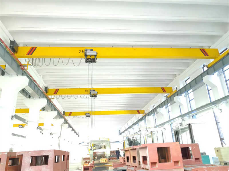 Double Girder LH Bridge Crane – 10T to 100T Heavy Load Handling