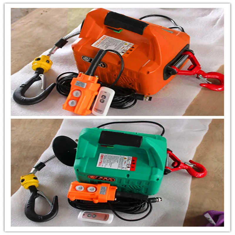 Heavy Duty Electric Chain Hoist – 1 Ton Capacity with Wireless Remote Control