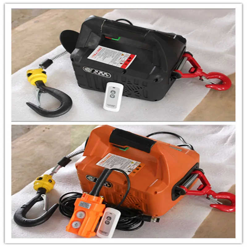 Industrial-Grade Electric Chain Hoist – 3-in-1 Multi-Function Design