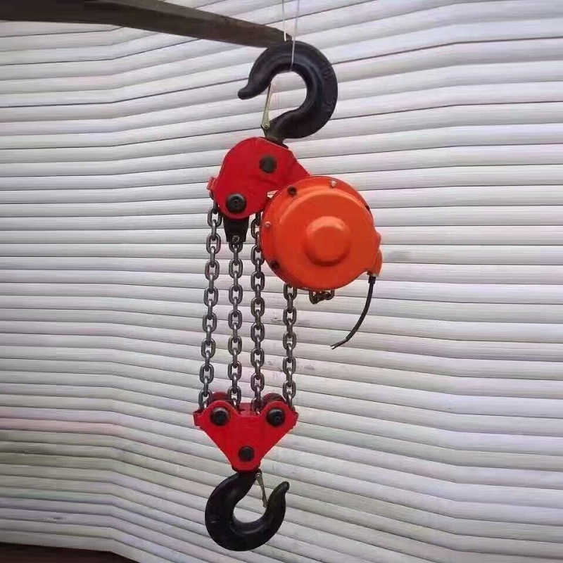 Light Tank Inversion Construction Electric Chain Hoist with Support Frame