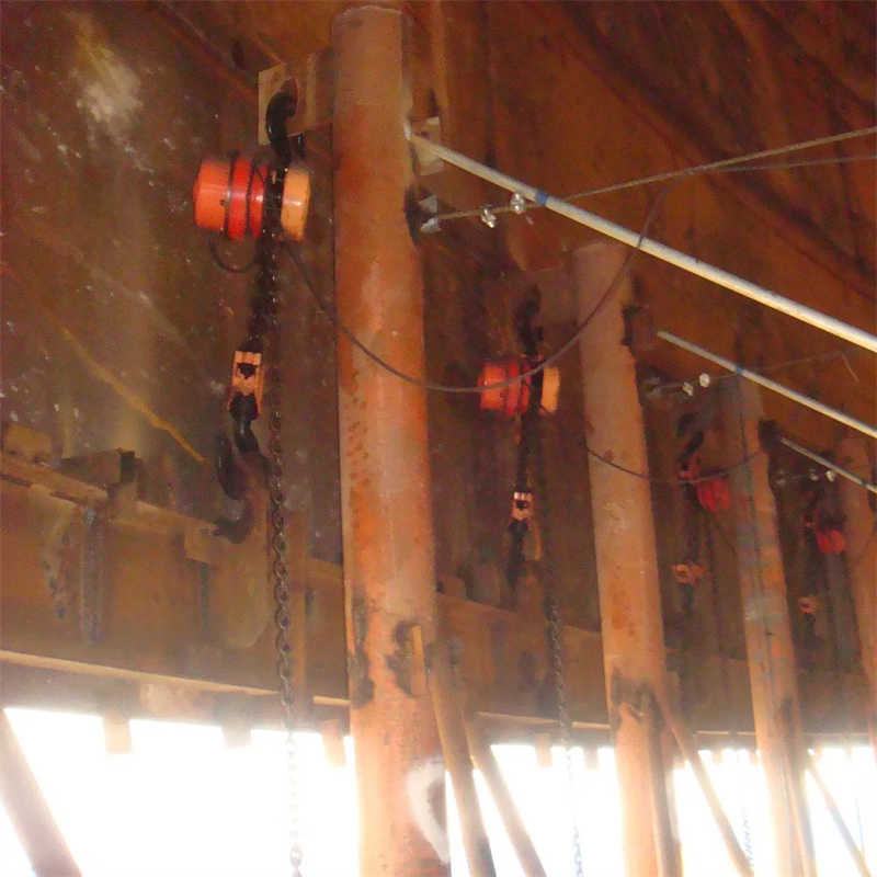 High Precision Tank Lifting Electric Chain Hoist 15t with Support Frame