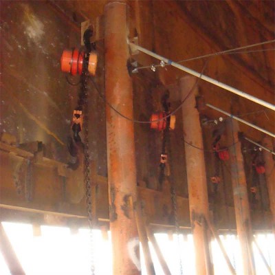 High Precision Tank Lifting Electric Chain Hoist 15t with Support Frame