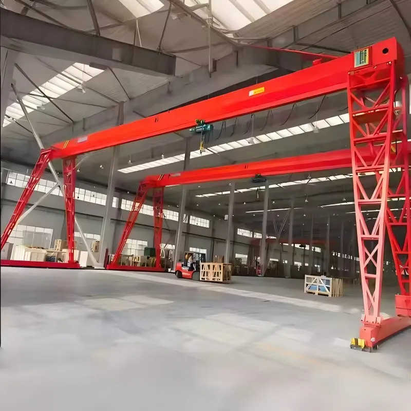 Light Duty Single Beam Gantry Crane – Adjustable Height & Span