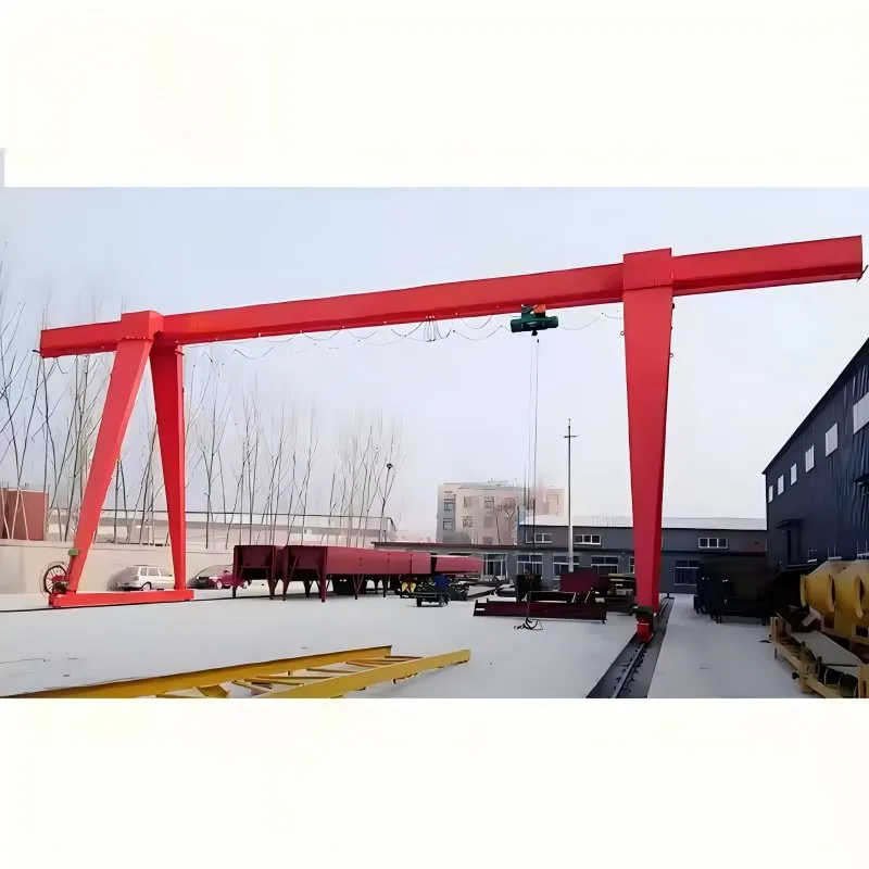 High-Quality Single Beam Gantry Crane – 8 Ton Electric Lifting System
