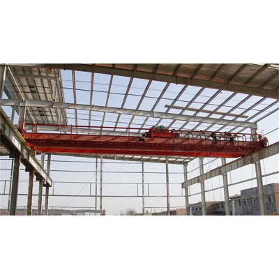 100 Ton Double Girder Overhead Crane – Used in Steel Mills & Shipyards
