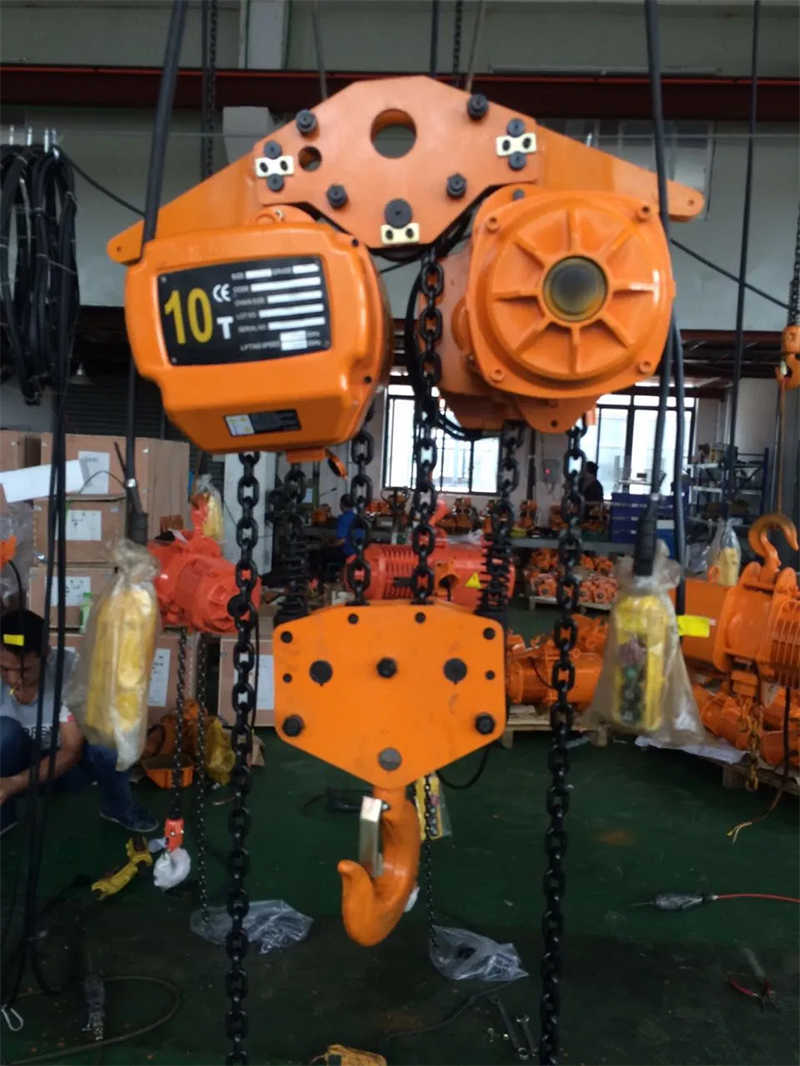 Industrial 2 Ton Electric Chain Hoist w/ Remote Control & CE Certification