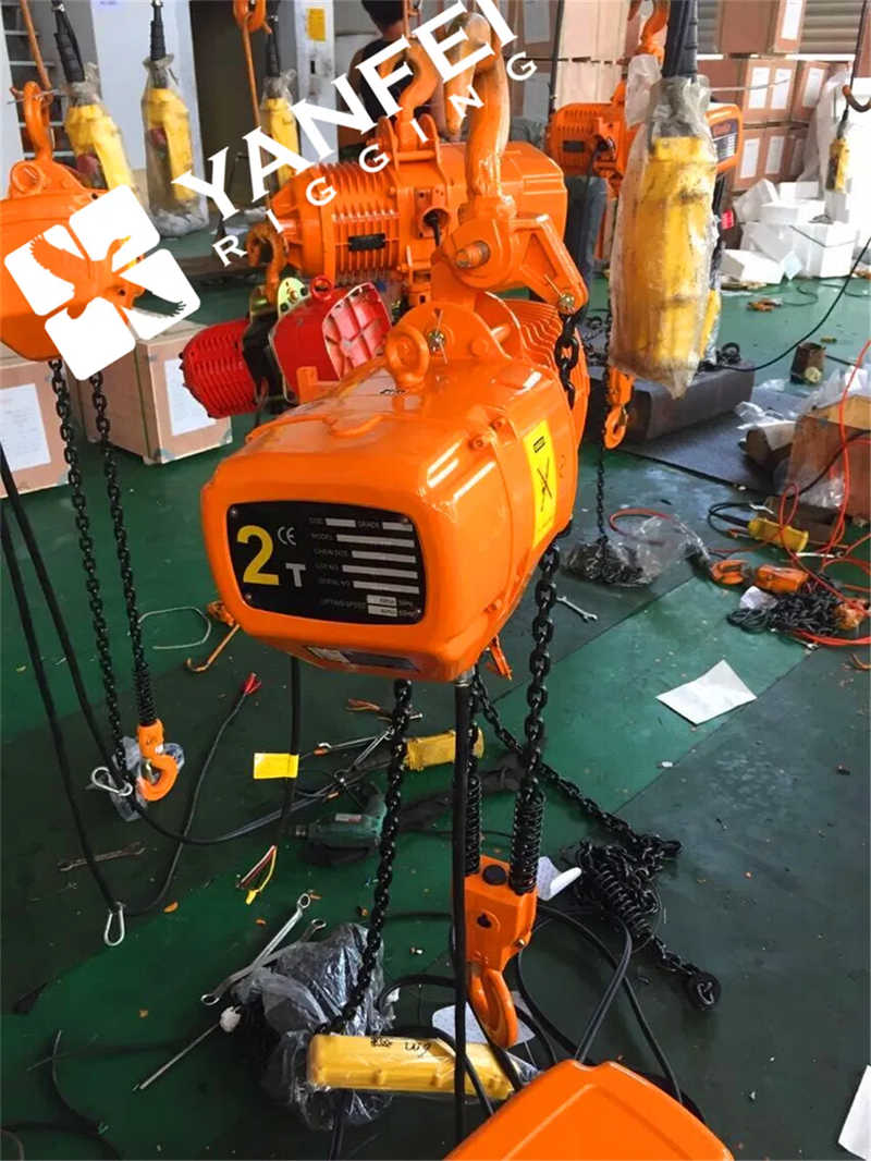 Heavy Duty 3T Electric Chain Hoist for Workshop & Warehouse Lifting