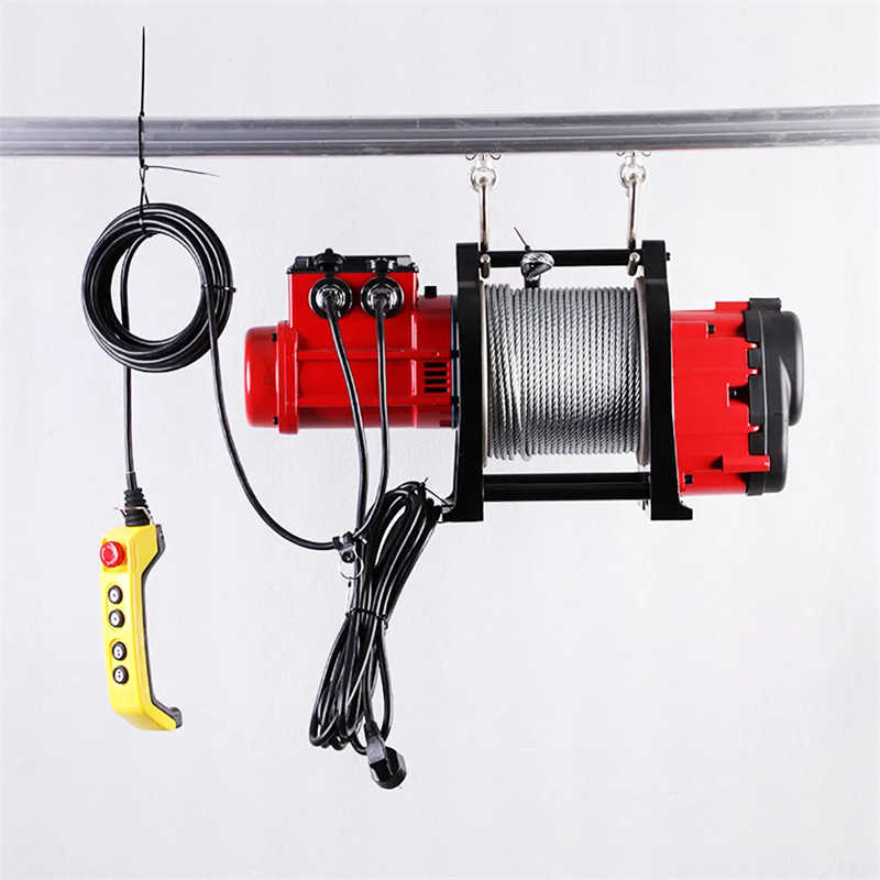 Compact 0.5T-2T Electric Wire Rope Hoist with Low Headroom Design