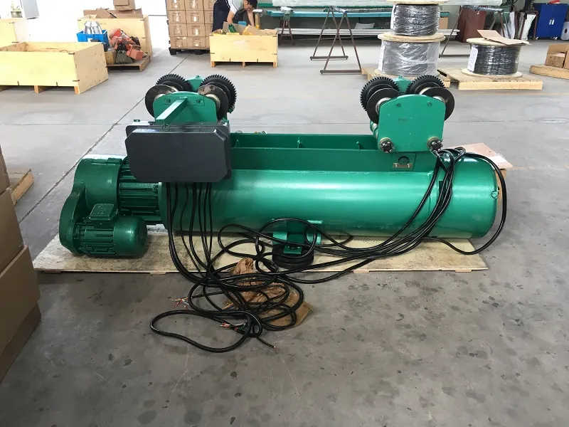 CD1 3T Electric Wire Rope Hoist with Double Brake System - Safety Guaranteed