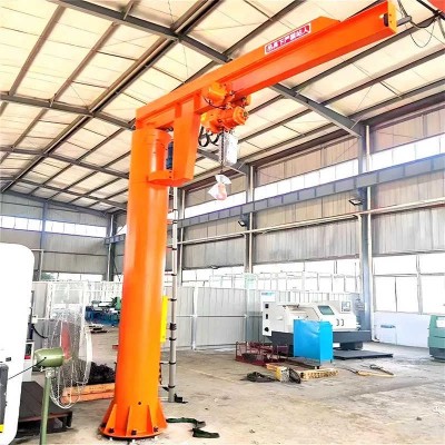 Electric Rotating Pillar Jib Crane with Pendant Control (1-3T)