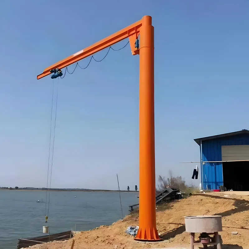 Stainless Steel Pillar Jib Crane for Corrosive Environments