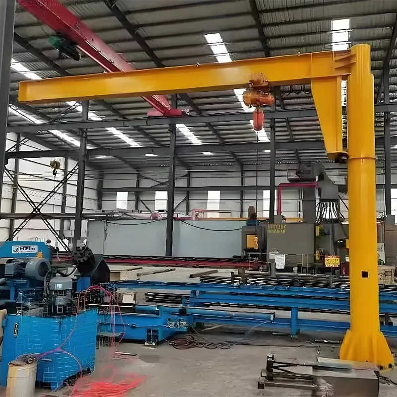 Marine Grade Pillar Jib Crane with Saltwater Protection