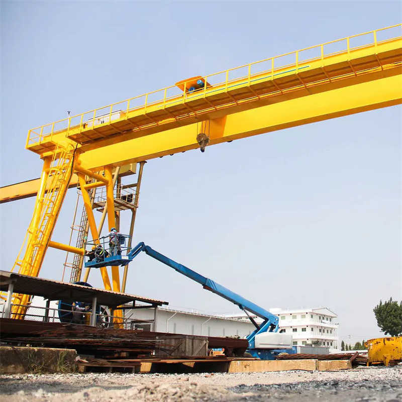 Rail Mounted Double Girder Gantry Crane for Container Handling (20-60T)