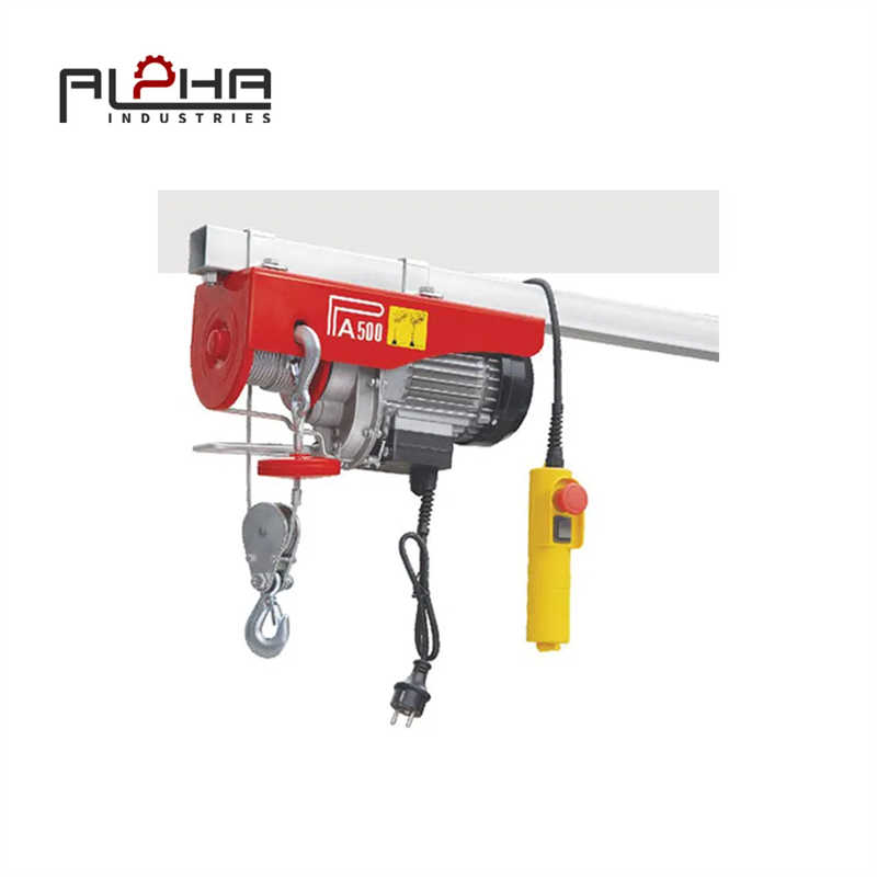 Space-Saving Mini Electric Hoist PA500d – Great for Tight Work Areas