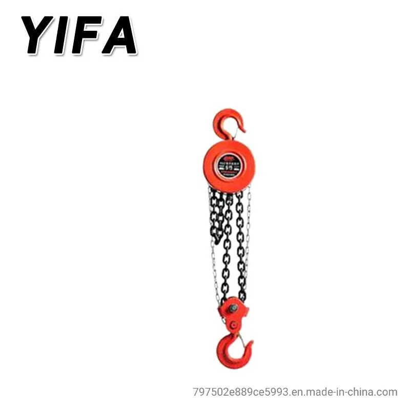 HSZ Type Manual Lifting Chain Block High Load Capacity with Low Maintenance