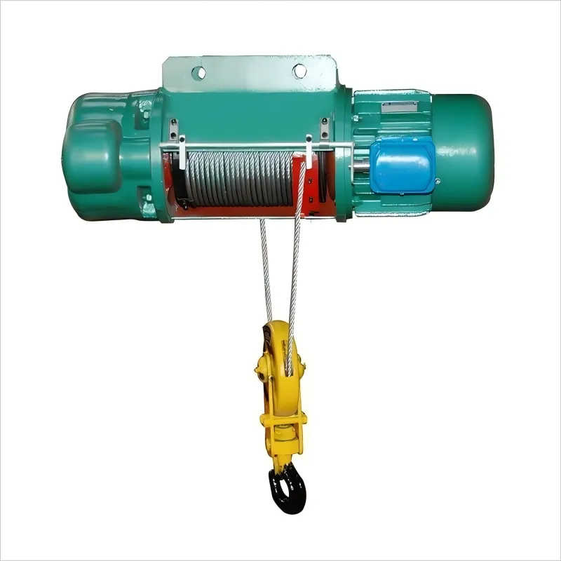20 Ton Lifting Equipment – Industrial-Grade Wire Rope Hoist with Safety Hook