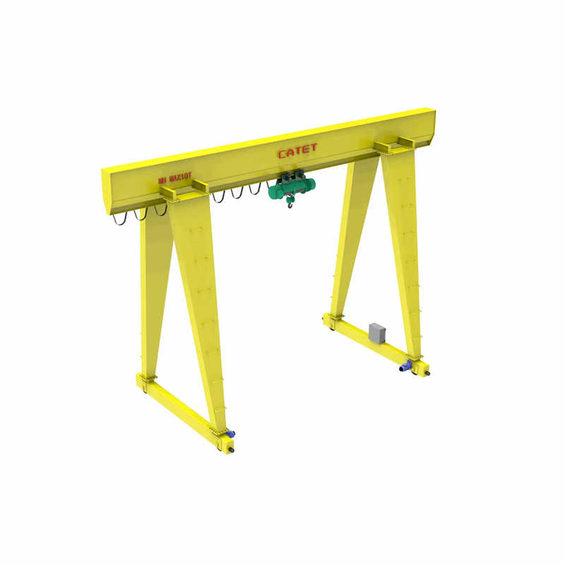 50t Ultra-Heavy Single Beam Gantry Crane – Custom Span up to 30m
